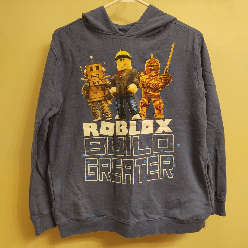 Blue Roblox hoodie